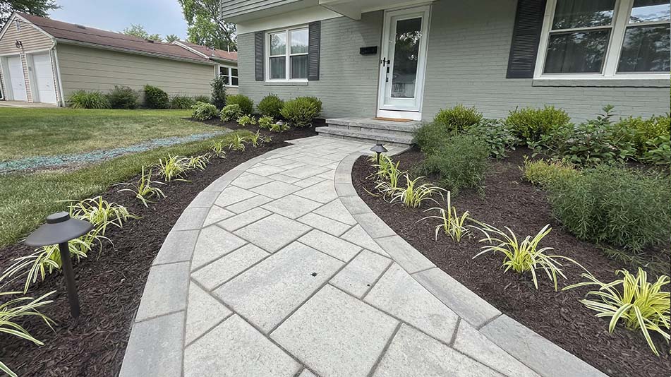 Paver Driveways & Walkways - Doerler Landscapes
